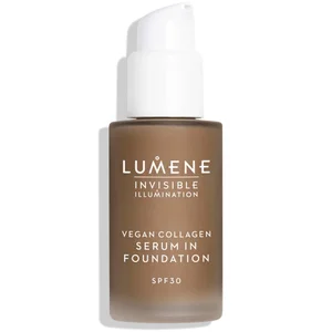 Lumene Invisible Illumination SPF30 Vegan Collagen Serum in Foundation 30ml (Various Shades) - Shade 8