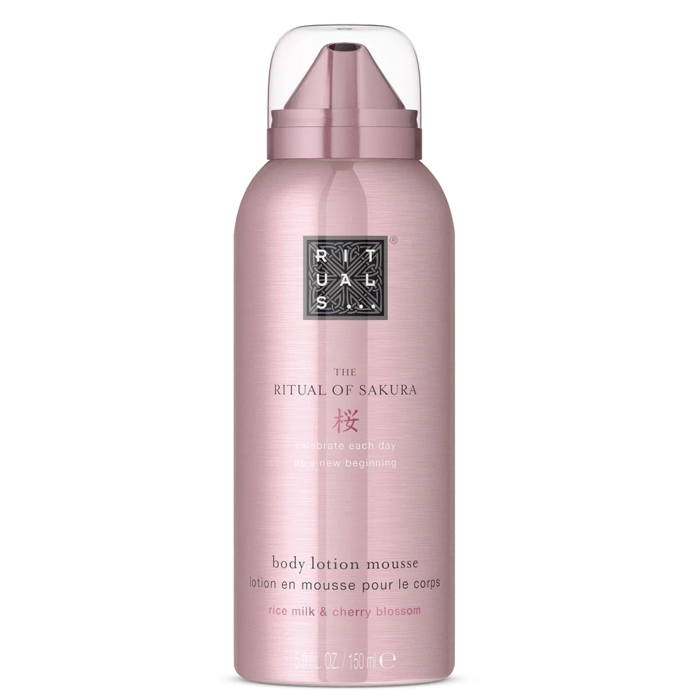 Rituals The Ritual of Sakura Floral Blossom and Rice Milk Body Lotion Mousse 150ml Image 1