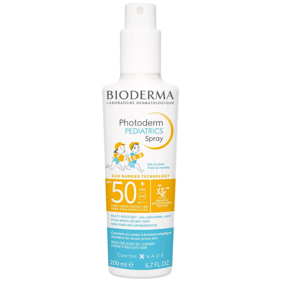 Bioderma Photoderm Pediatrics Spray SPF 50+ Multi-Resistant Non-Greasy Sunscreen for Children Over 12 Months 200ml Image 1