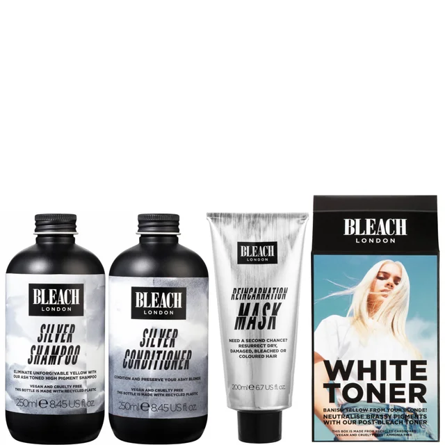 BLEACH LONDON Platinum Blonde Maintenance Routine