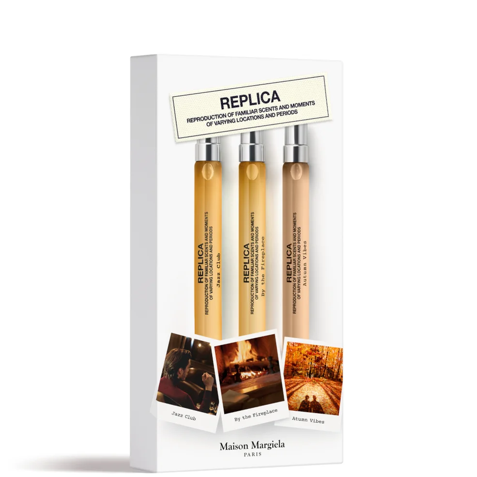 Maison Margiela REPLICA Jazz Club, By The Fireplace and Autumn Vibes Set 3 x 10ml Image 1