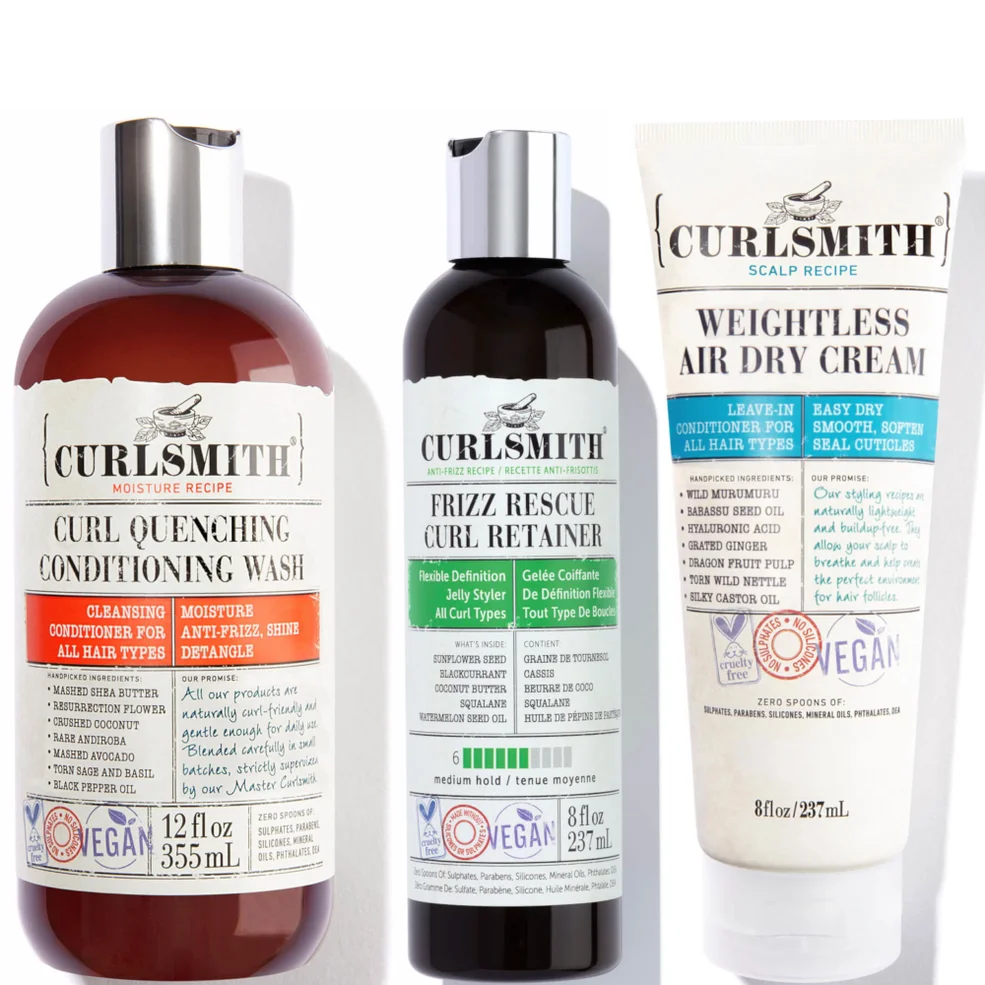 Curlsmith Moisture and Frizz Control Bundle Image 1