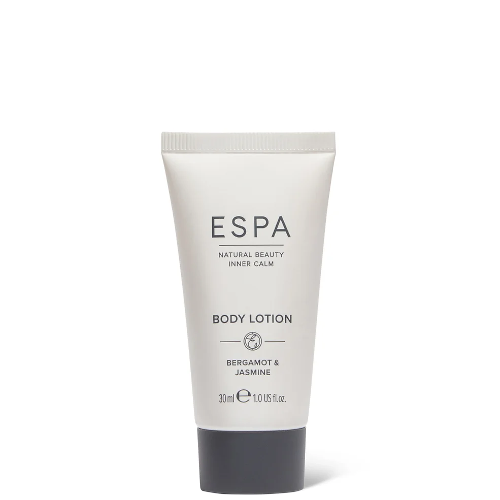 ESPA Bergamot and Jasmine Body Lotion 30ml Tube Image 1