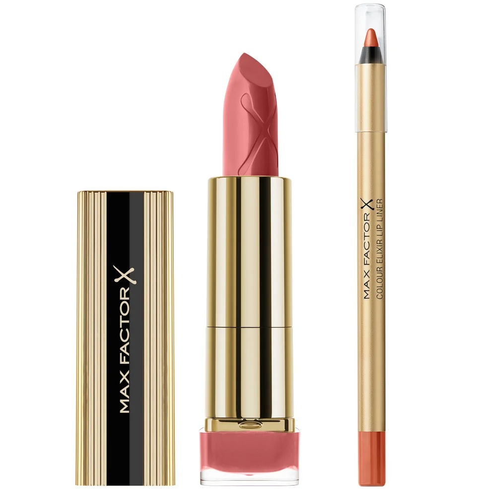 Max Factor Lipstick and Lip Liner Bundle (Various Shades) Image 1