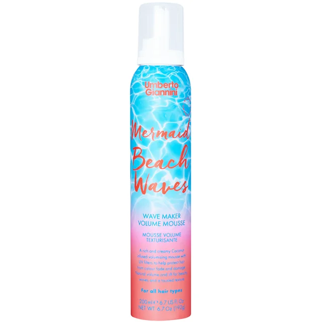 Umberto Giannini Mermaid Beach Waves Mousse 200ml