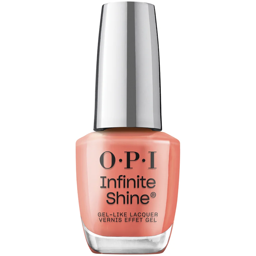 OPI Infinite Shine Long-Wear Gel-Like Coral Nail Polish - Megawatt Hot 15ml Image 1