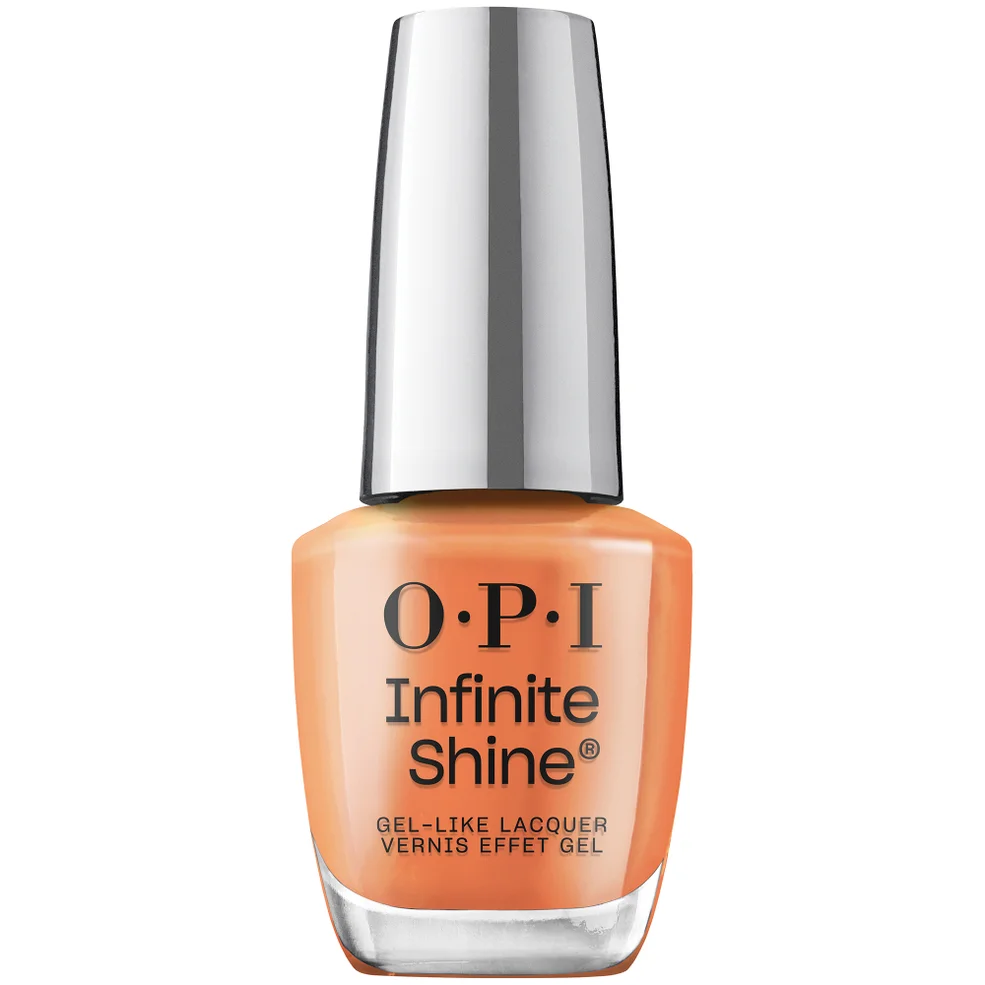 OPI Infinite Shine Long-Wear Gel-Like Orange Nail Polish - Bright on Top of it 15ml Image 1