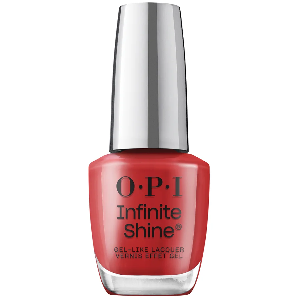 OPI Infinite Shine Long-Wear Gel-Like Red Nail Polish - Big Apple Red 15ml Image 1