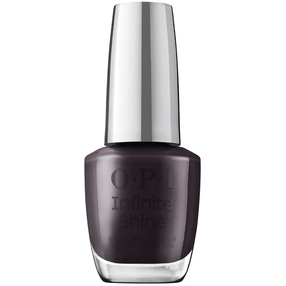 OPI Infinite Shine Long-Wear Gel-Like Purple Black Nail Polish - Lincoln Park After Dark 15ml Image 1