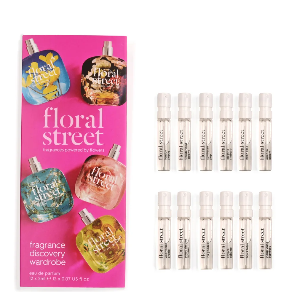 Floral Street 12 x 2ml Deluxe Discovery Wardrobe Image 1