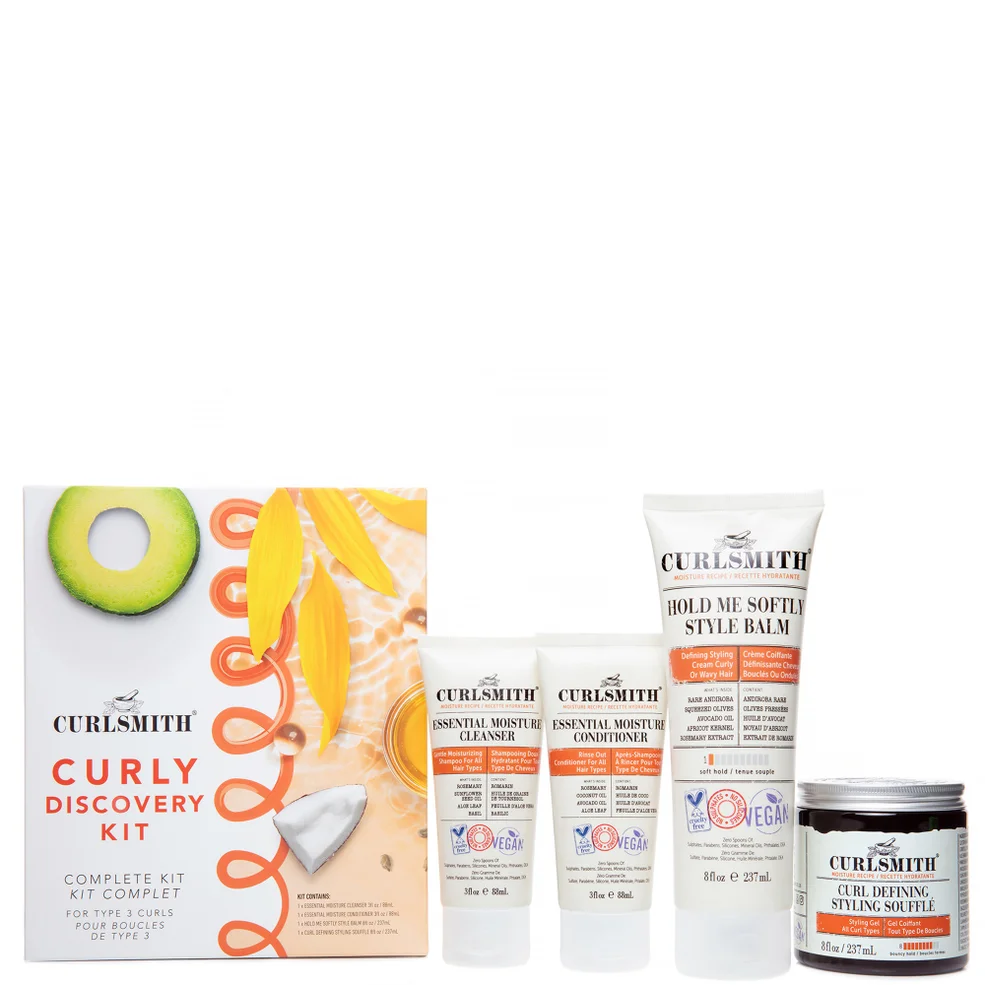 Curlsmith Wash Day Routine Curlsmith Curly Wash Day Kit | LOOKFANTASTIC