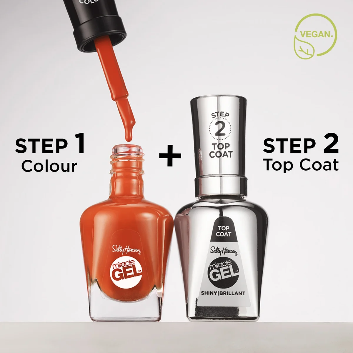 Sally Hansen Miracle Gel Top Coat Polish Bundle LOOKFANTASTIC
