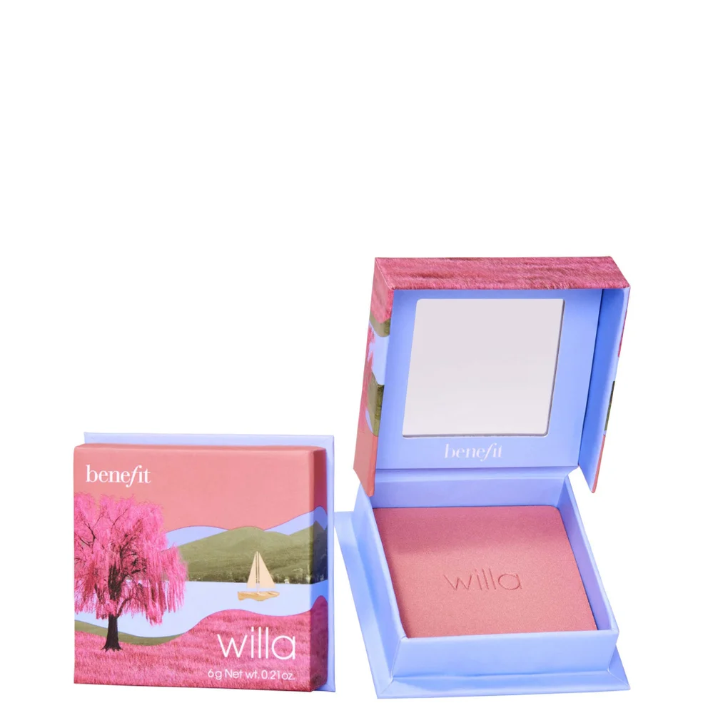 benefit Mini Willa Nude Blush Powder - Soft Neutral-Rose 2.5g Image 1