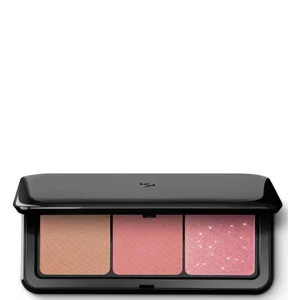 KIKO Milano Multi Finish Trio Blush & Bronzer Palette 7g (Various Shades) - Shade 02 Mauve