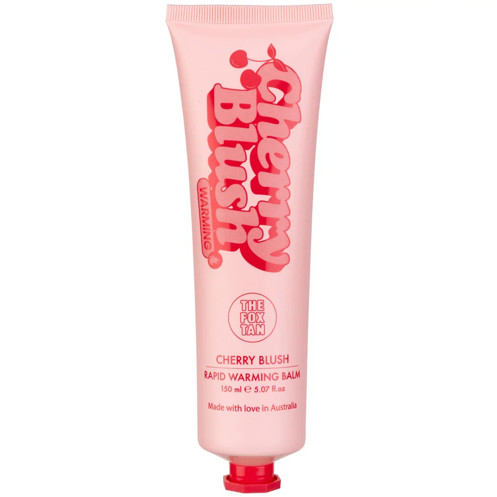 The Fox Tan Cherry Blush Rapid Warming Balm 150ml Image 1
