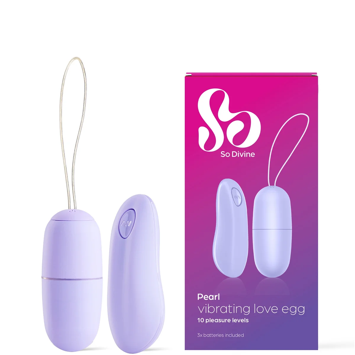So Divine Pearl Remote Control Love Egg | LOOKFANTASTIC So Divine Pearl Remote Control Love Egg | LOOKFANTASTIC
