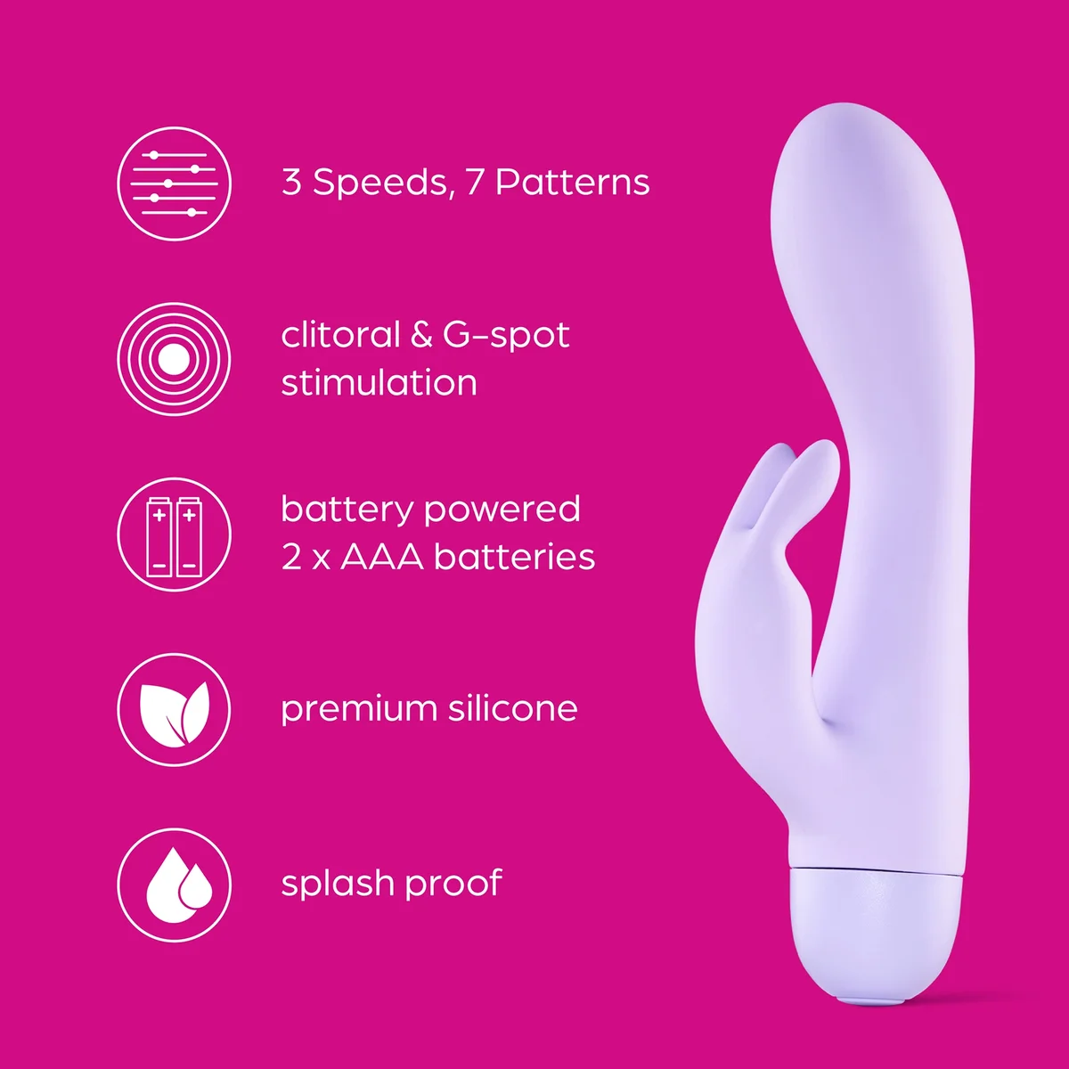So Divine Pearl Mini Rabbit Vibrator | LOOKFANTASTIC So Divine Pearl Mini Rabbit Vibrator | LOOKFANTASTIC