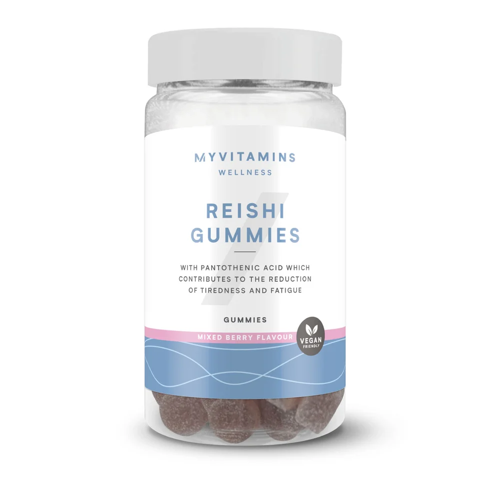 Myvitamins Reishi Gummies, Mixed Berry, 60 Gummies Image 1