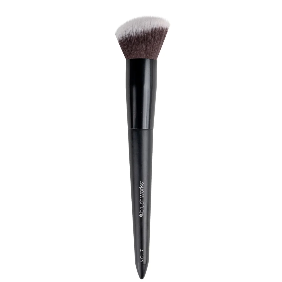 brushworks No. 7 Angled Blush Brush Image 1