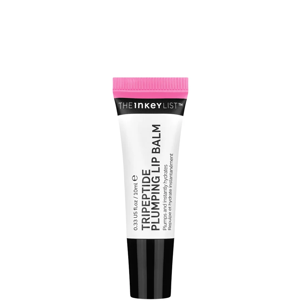 The INKEY List Tripeptide Plumping Lip Balm - Pink Tint Image 1