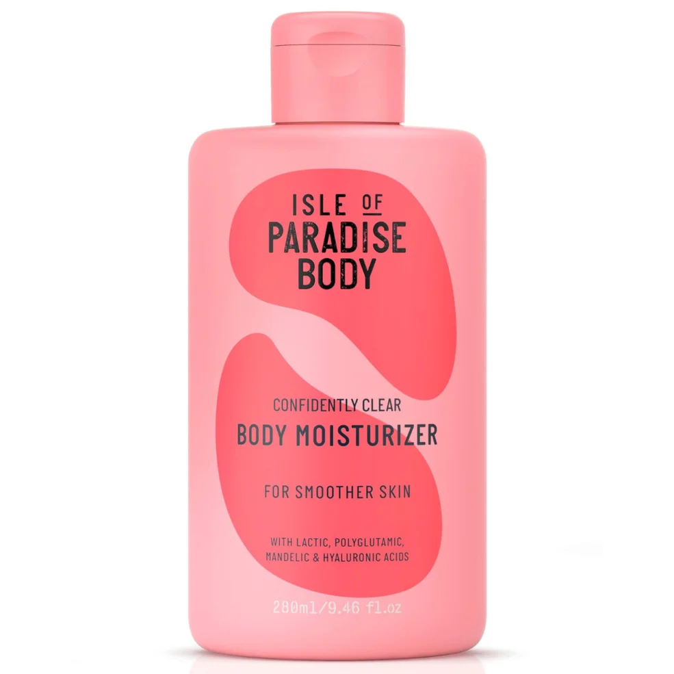 Isle of Paradise Exclusive Confidently Clear Body Moisturiser 280ml Image 1