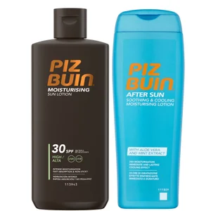 Piz Buin Moisturising SPF Sun Lotion and Aftersun Duo - undefined undefined