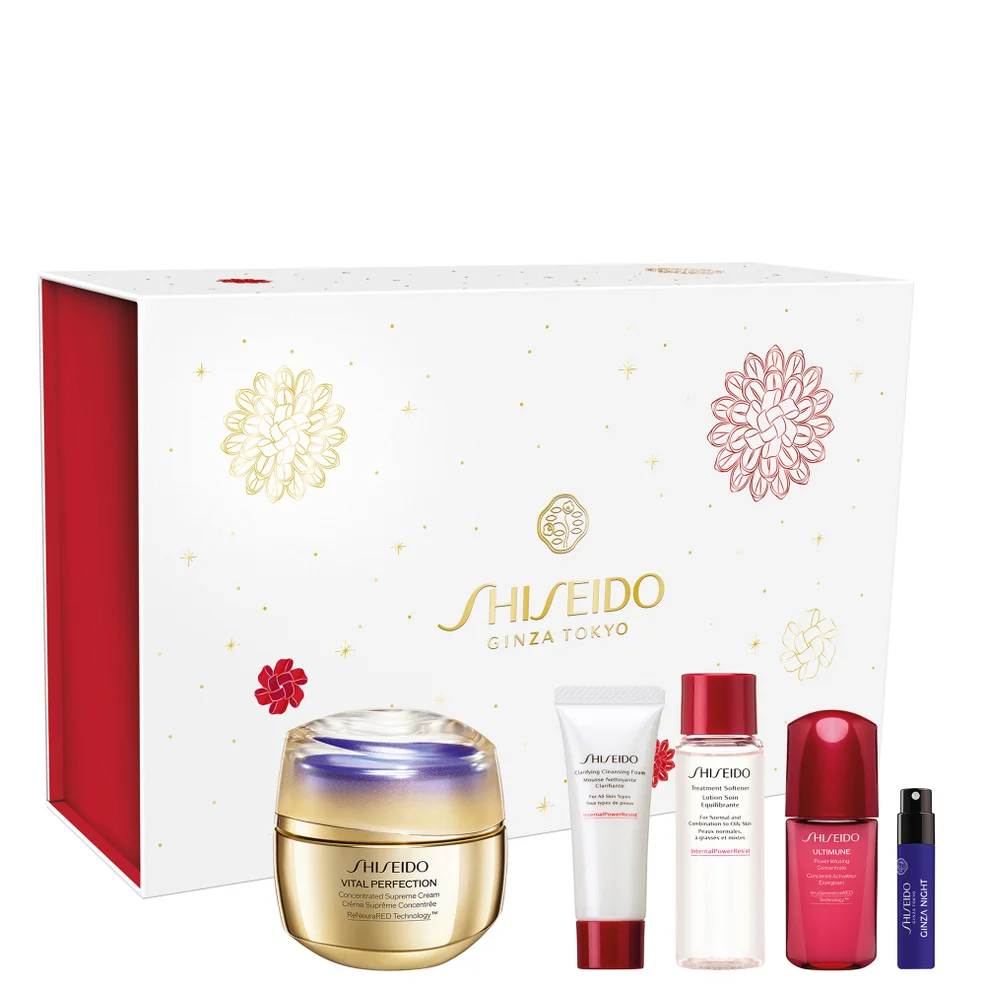 Shiseido Vital Perfection Uplifting and Firming Cream Advanced Holiday Kit Image 1