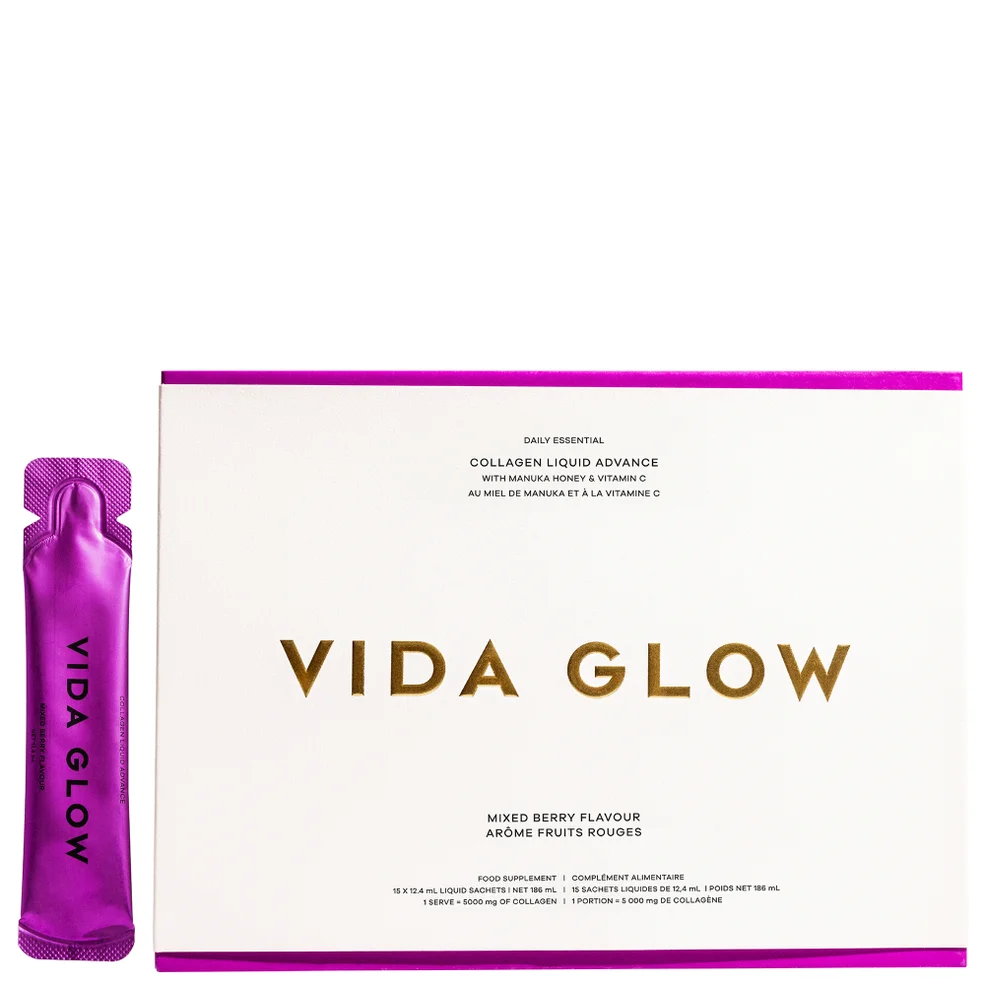 Vida Glow Collagen Liquid Advance Supplement 186g Image 1