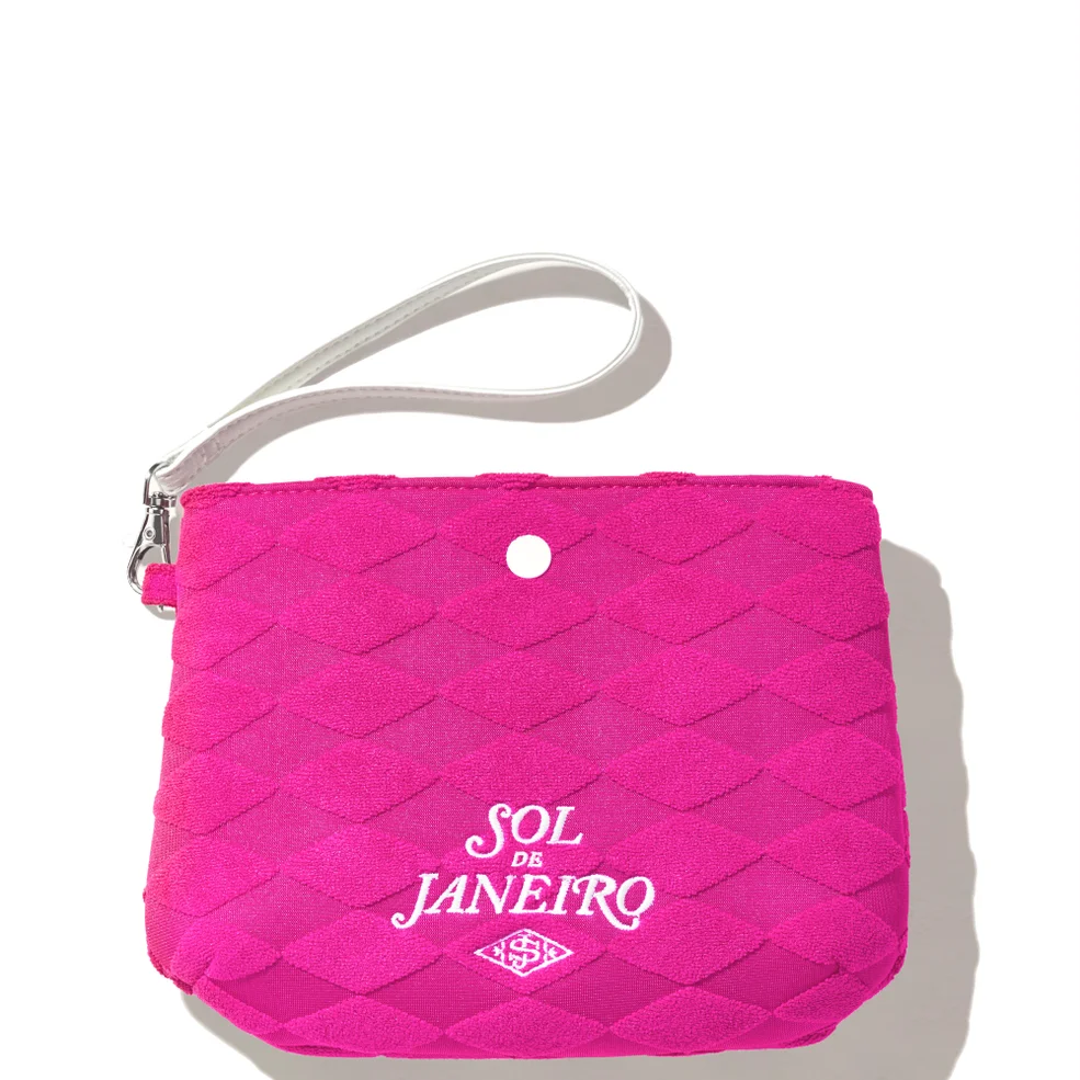 Sol de Janeiro Pink Wristlet Bag LOOKFANTASTIC