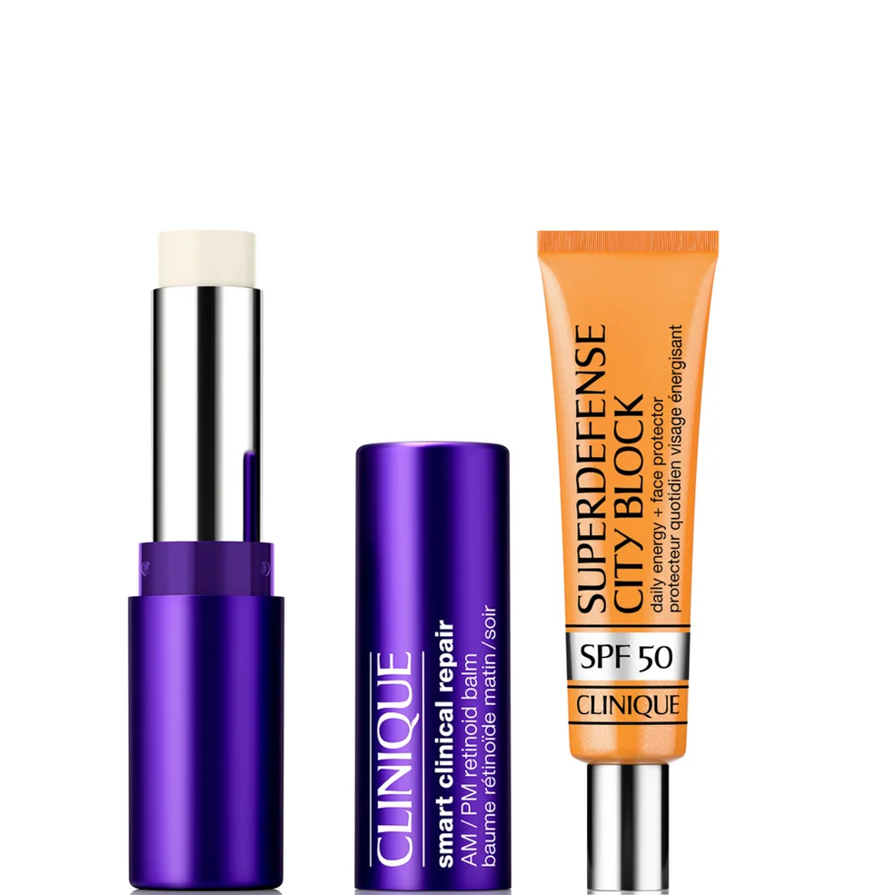 Clinique Smart Clinical Repair AM/PM Retinoid Balm and SPF 50 Sheer Tint Duo Image 1