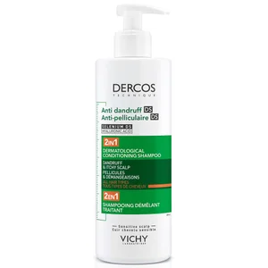 Vichy Dercos Anti-Dandruff 2in1 Dermatological Conditioning Shampoo 390ml - undefined undefined