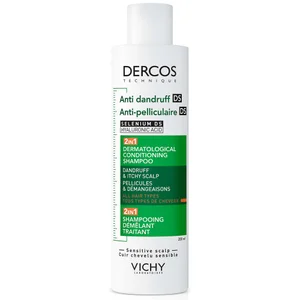 Vichy Dercos Anti-Dandruff 2in1 Dermatological Conditioning Shampoo 200ml - undefined undefined