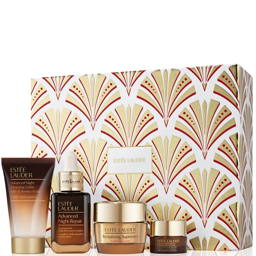 Estée Lauder Lift + Glow Advanced Night Repair 4-Piece Skincare Gift Set Image 1