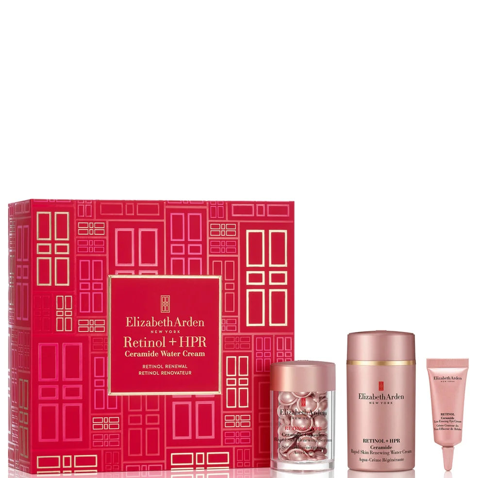 Elizabeth Arden Retinol Renewal Retinol + HPR Ceramide Water Cream 3-Piece Gift Set Image 1