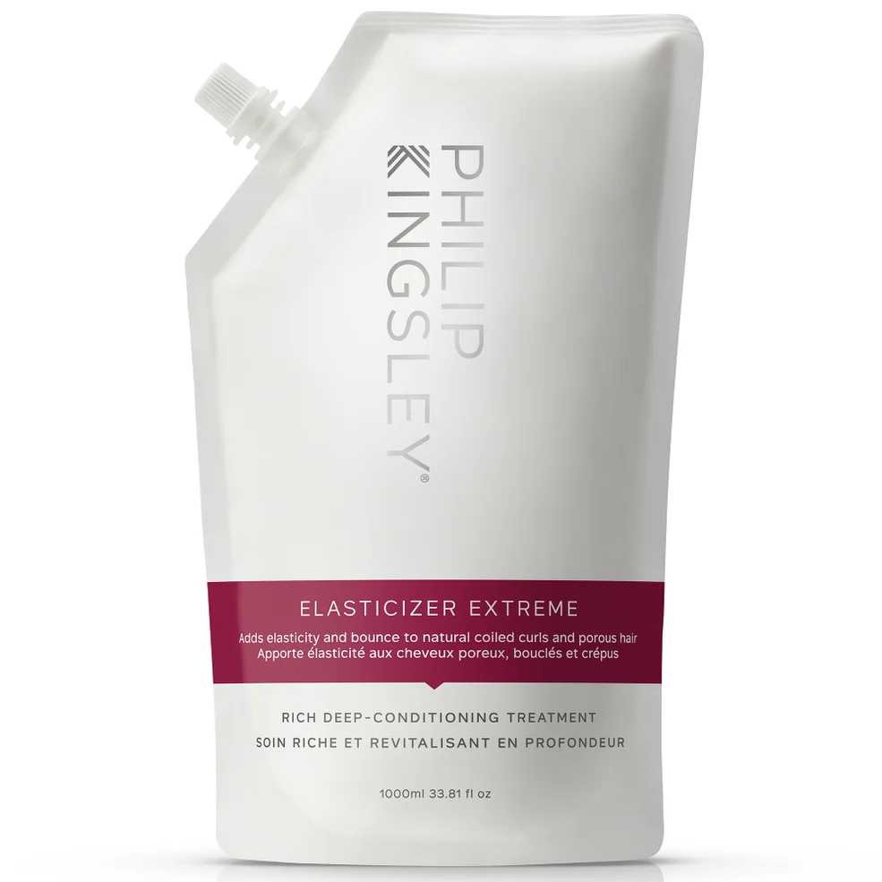 Philip Kingsley Elasticizer Extreme Rich Deep-Conditioning Treatment Eco Refill Pouch 1000ml Image 1