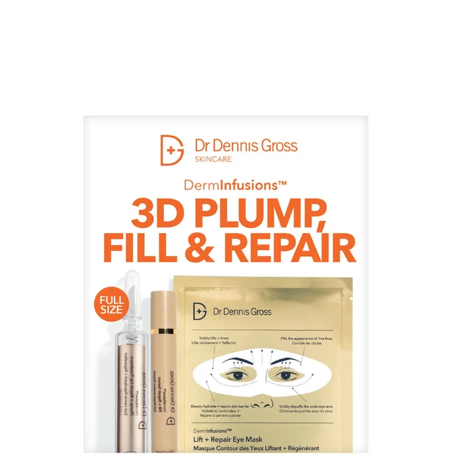 Dr Dennis Gross Skincare DermInfusions Plump, Fill and Repair Kit