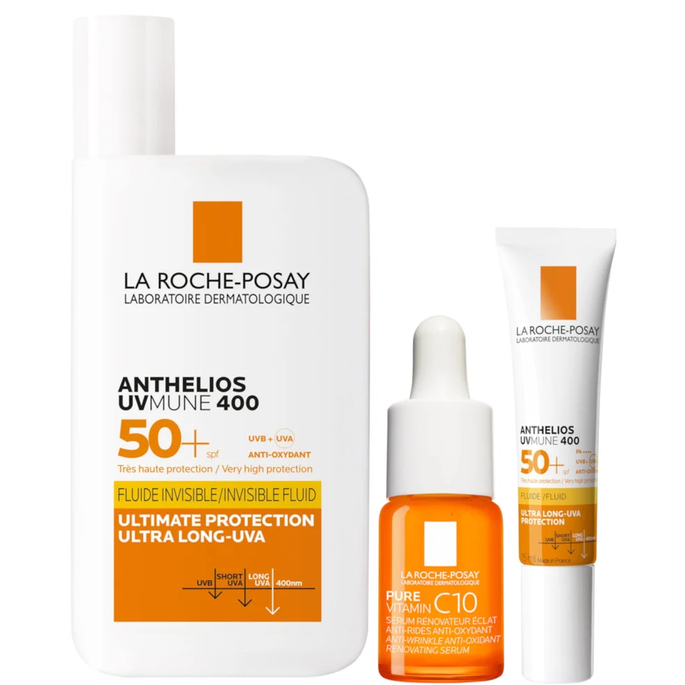 La Roche-Posay Anthelios UVMune SPF 50+ 50ml with Travel Size Bundle Image 1