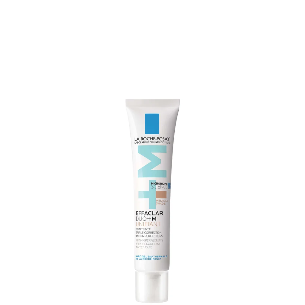 La Roche-Posay Effaclar Duo+M Unifiant Deep Anti-Imperfection Triple Corrective Tinted Care for Blemish-Prone Skin Medium 40ml Image 1