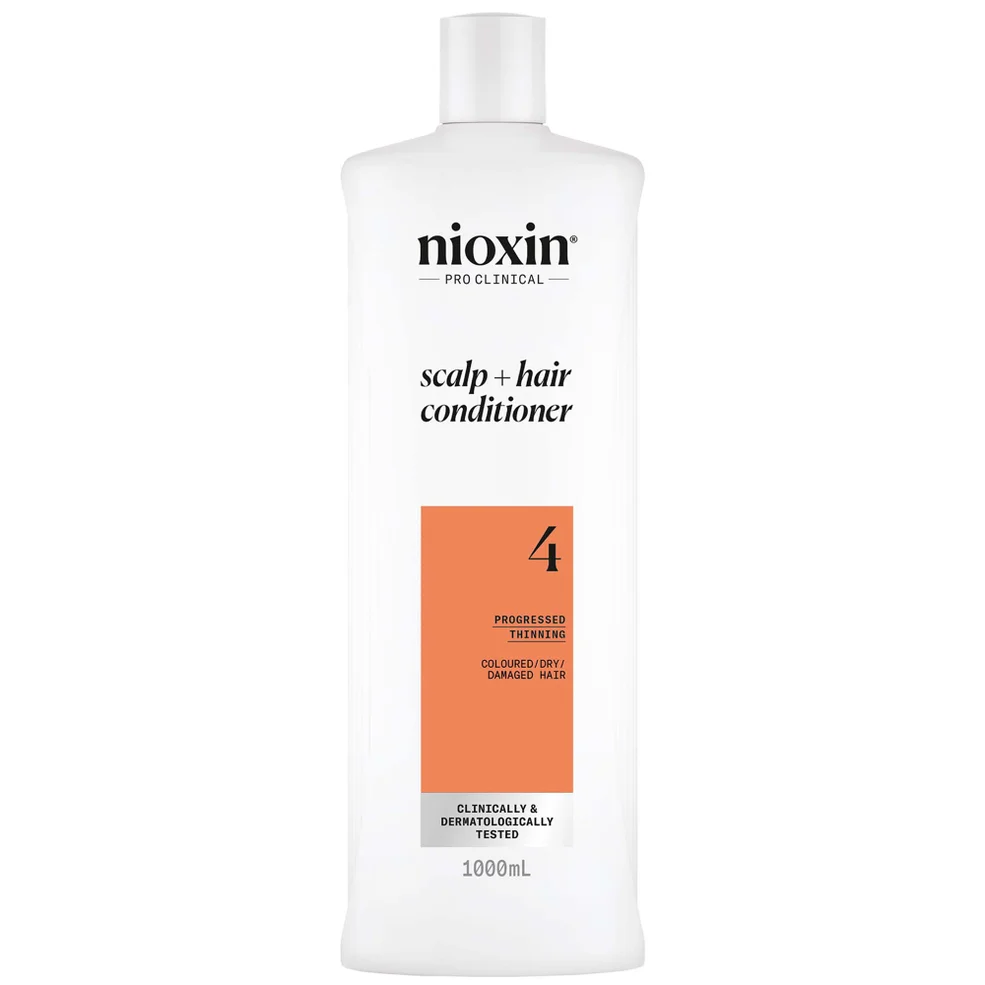 NIOXIN Scalp and Hair Thickening System 4 Conditioner for Coloured Dry and Damaged Hair with Progressed Thinning 1L Image 1