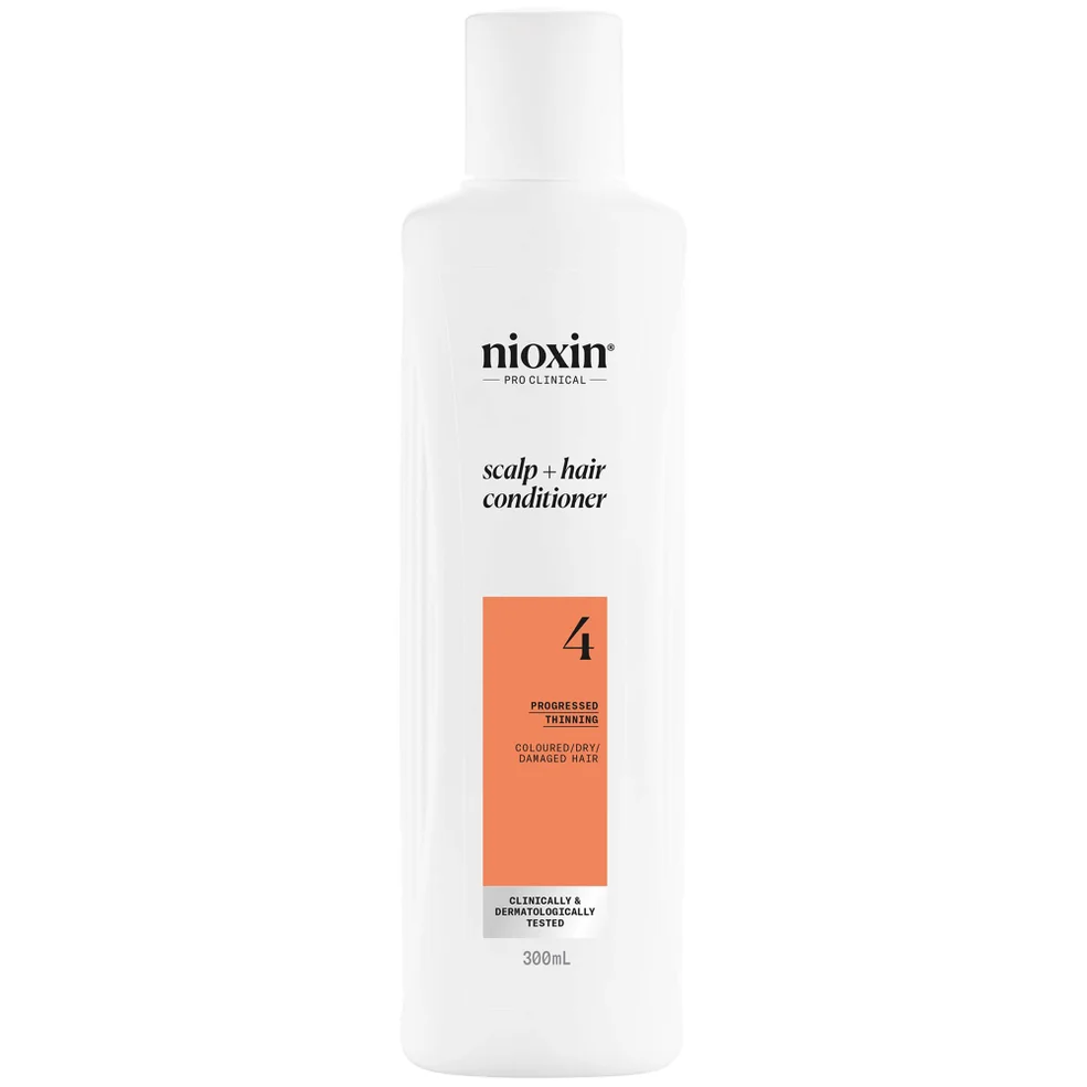 NIOXIN Scalp and Hair Thickening System 4 Conditioner for Coloured Dry and Damaged Hair with Progressed Thinning 300ml Image 1