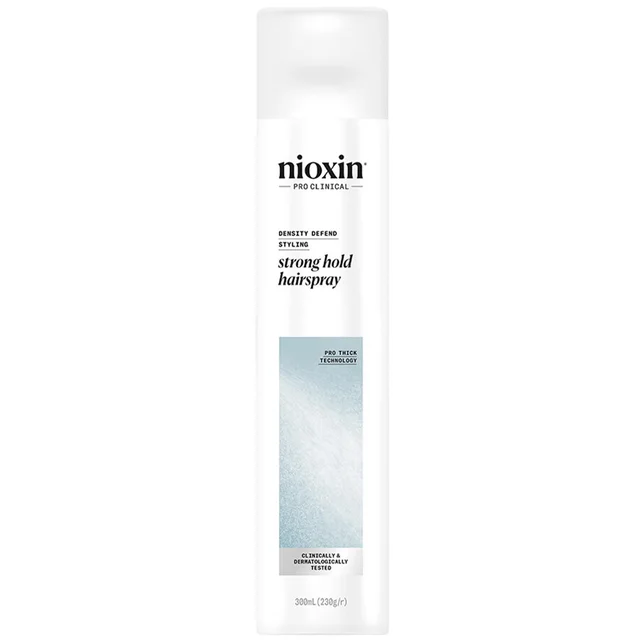 NIOXIN Density Defend Styling Strong Hold Volume Hair Spray for Medium to Coarse Hair 300ml