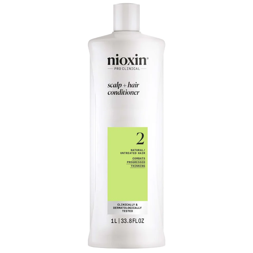 NIOXIN Scalp and Hair Thickening System 2 Conditioner for Natural Hair with Progressed Thinning 1L Image 1