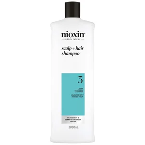 NIOXIN Scalp and Hair Thickening System 3 Shampoo for Coloured Dry and Damaged Hair with Light Thinning 1L - undefined undefined
