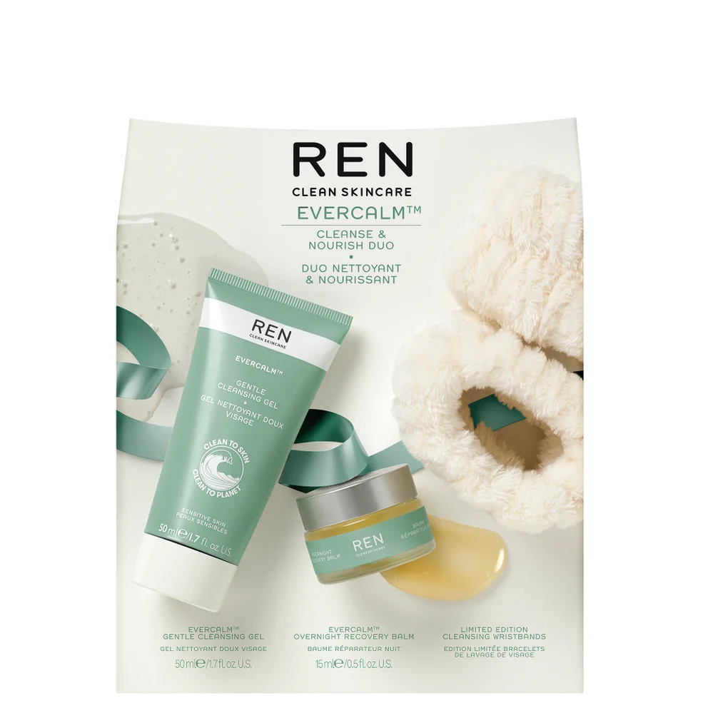REN Clean Skincare Evercalm Cleanse and Nourish Duo Image 1