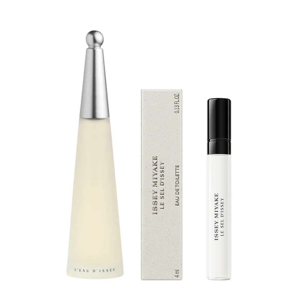 Issey Miyake L'Eau d'Issey EDT 50ml and NEW Le Sel 4ml Image 1