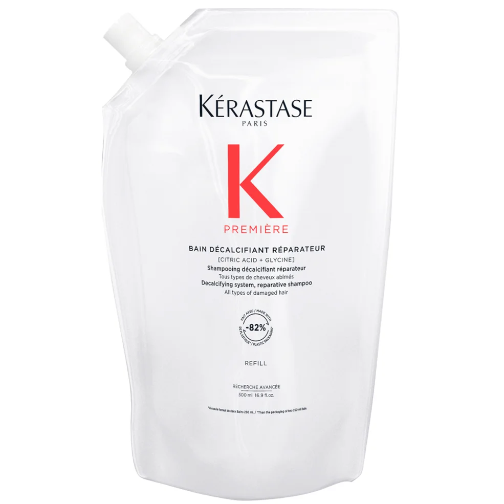 Kérastase Première Shampoo Decalcifying & Repairing Refill Pouch for Damaged Hair with Pure Citric Acid and Glycine 500ml Image 1