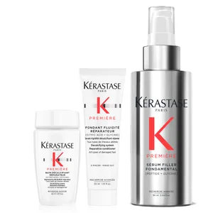 Kérastase Première Repairing Anti-Frizz Filler Heat Protecting Hair Serum for Damaged Hair 90ml with Free Travel Size Duo - undefined undefined