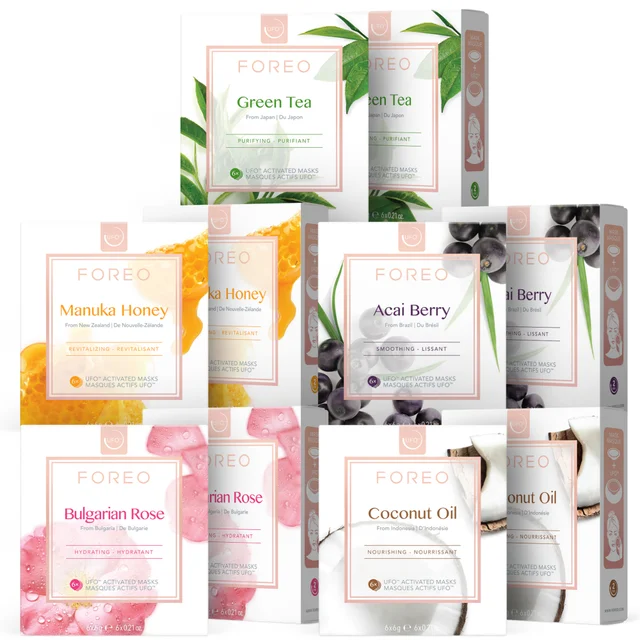 FOREO Farm To Face UFO masks Hydration Station Bundle