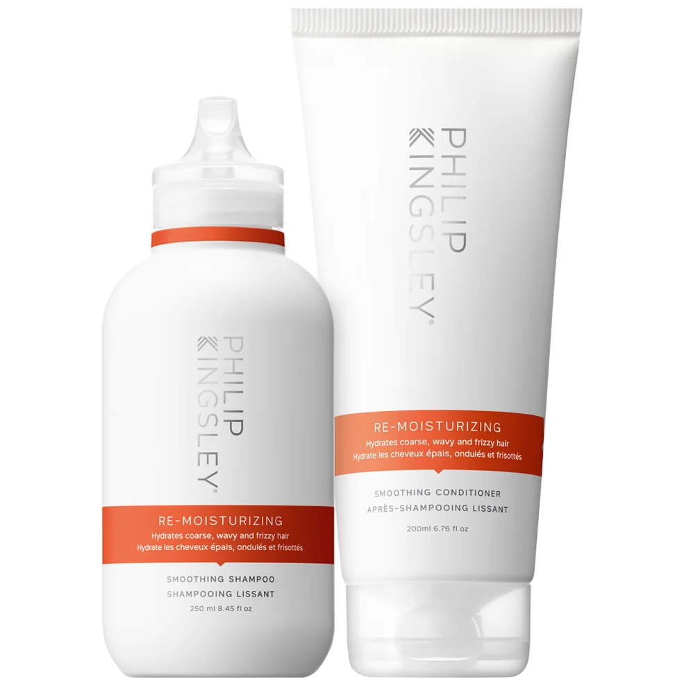 Philip Kingsley Re-Moisturizing Shampoo 250ml and Conditioner 200ml Duo Image 1