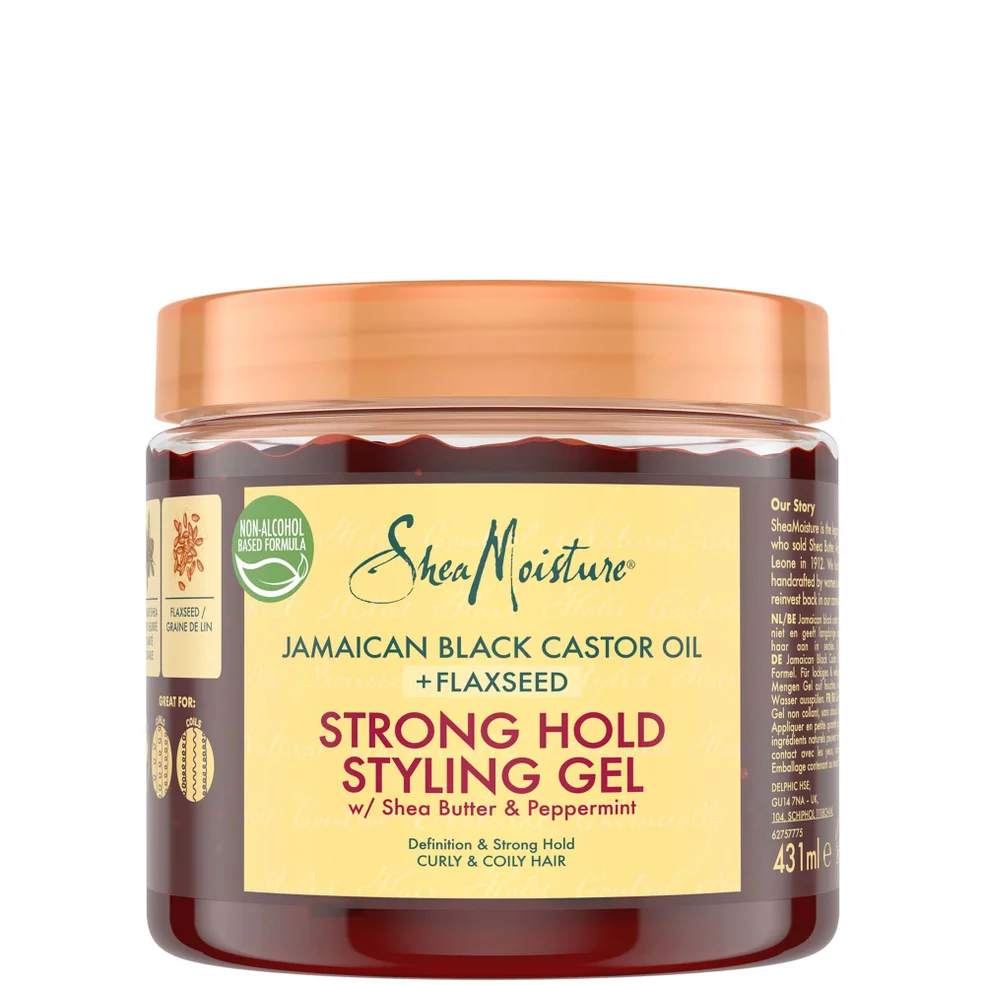 SheaMoisture Jamaican Black Castor Oil Strong Hold Styling Gel 431ml Image 1